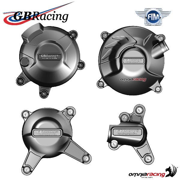 Set completo protezione carter motore GBRacing per Yamaha XSR900 2015-2023