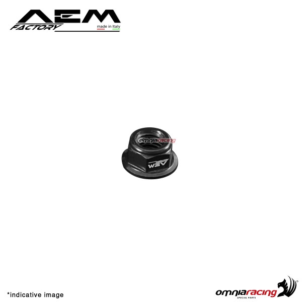 Dadi esagonali AEM M8 nero carbon