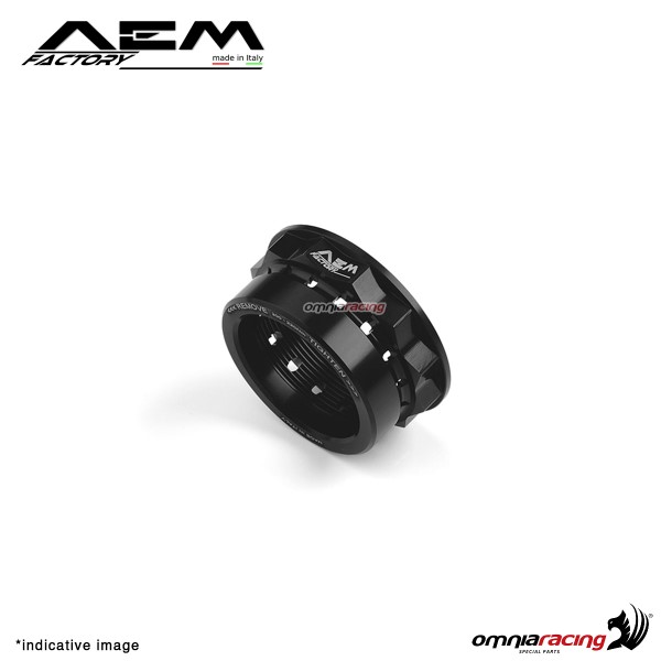 Dado AEM M55 nero carbon per Ducati Panigale V4/R/S