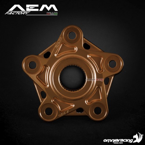 Flangia corona AEM bronzo racer per Ducati Monster 1100/1100S/Evo