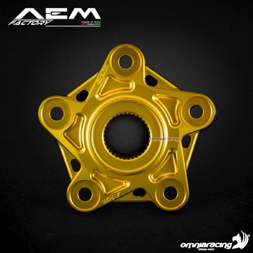 AEM sprocket flange pepita gold for Ducati 748/916/996/998