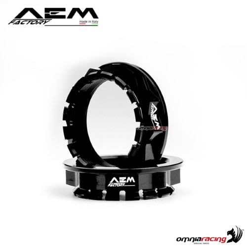 AEM M55 nuts kit carbon black for Ducati Streetfighter 1098/S