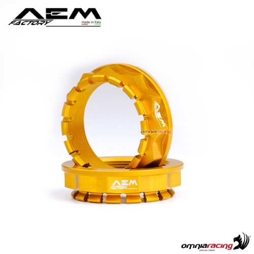 AEM M55 nut pepita gold for Ducati Streetfighter 1098/S