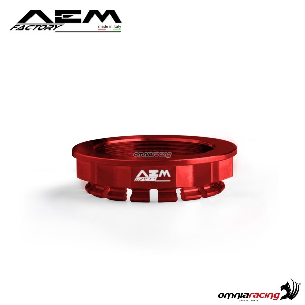Dado AEM M55 rosso lava per Ducati Diavel 1200