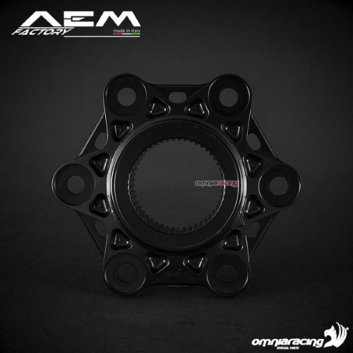 AEM sprocket flange carbon black for Ducati 1098/1098R/1098S