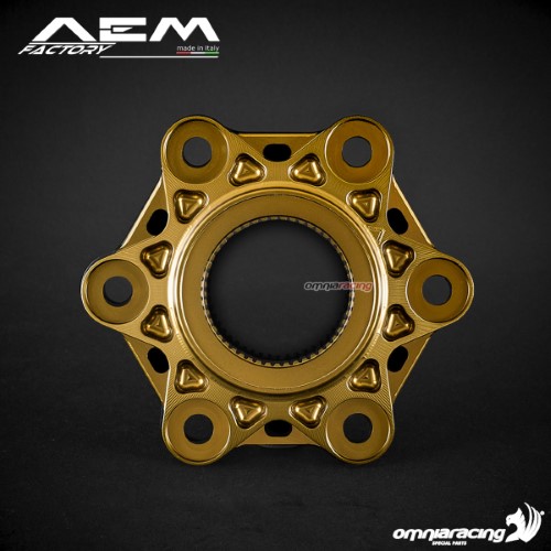 AEM sprocket flange pepita gold for Ducati 1098/1098R/1098S