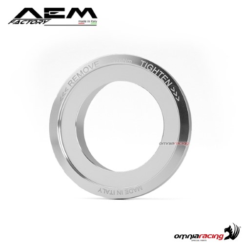 AEM wheel small cone rodhium silver for Ducati Hypermotard 950/SP
