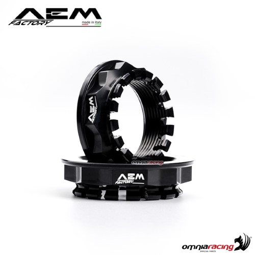 Dadi AEM M55 nero carbon per Ducati Hypermotard 1100/S/Evo/SP