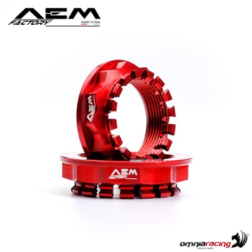 AEM M55 nuts lava red for Ducati Multistrada 1000/1100