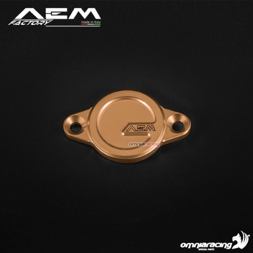 AEM crankshaft inspection cover racer bronze for Ducati 1198/S
