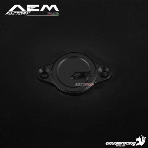 Cover AEM ispezione albero motore nero carbon per Ducati Hypermotard 950/SP