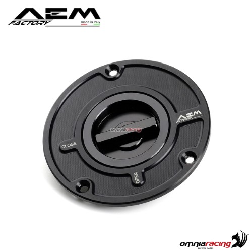 AEM quick release fuel tank cap carbon black for Ducati Diavel 1200