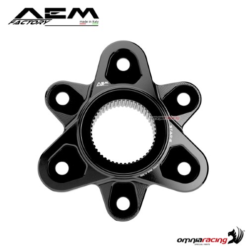 Flangia corona AEM nero carbon per Ducati Panigale 1299/1299S
