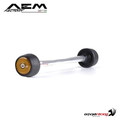 AEM front wheel sliders racer bronze for Ducati Multistrada 1200/S