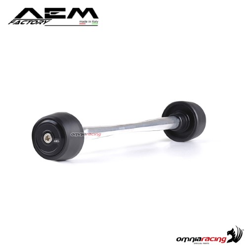 Sliders ruota anteriore AEM nero carbon per Ducati Hypermotard 950/SP