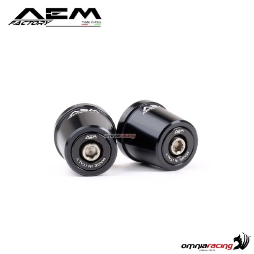 AEM expansion handlebar ends carbon black for Ducati 916/996/998/999