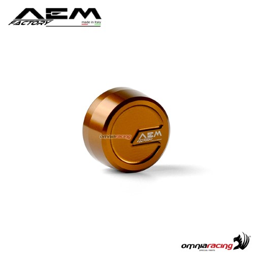 AEM radiator expansion tank cap racer bronze for Ducati Diavel 1200