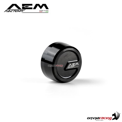 AEM tappo vaso di espansione radiatore nero carbon per Ducati Hypermotard 939/SP