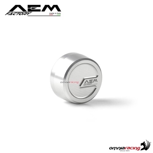 AEM tappo vaso di espansione radiatore argento iridio per Ducati Hypermotard 939/SP