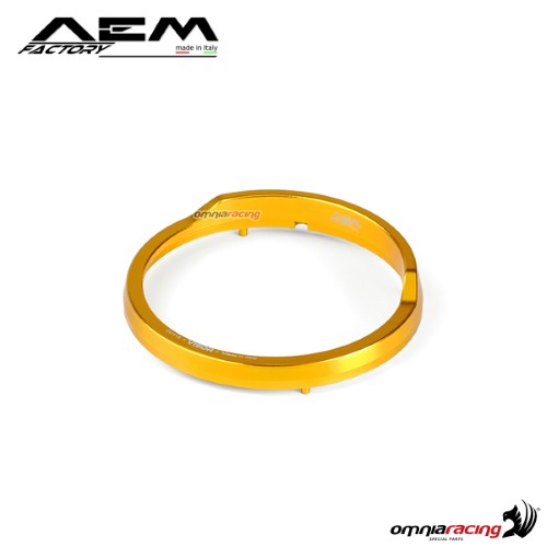 AEM anello in ergal per quadro strumenti oro pepita per Ducati Scrambler Classic