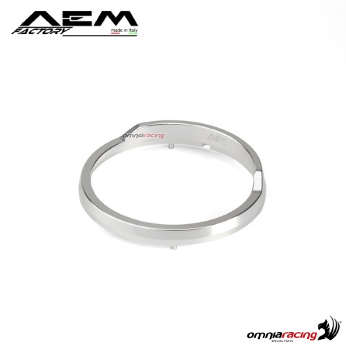 AEM anello in ergal per quadro strumenti argento iridio per Ducati Scrambler Classic