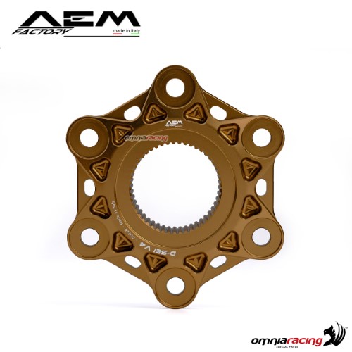 AEM sprocket flange racer bronze for Ducati Panigale V4 tutte le versioni