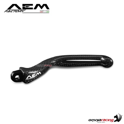 AEM carbon fibre lever for clutch Brembo RCS master cylinder carbon black