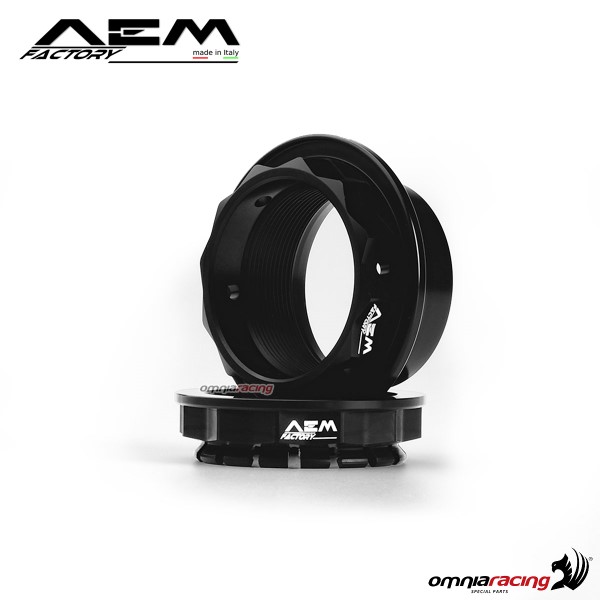 AEM M55 nuts carbon black for Mv Agusta F3 675/800