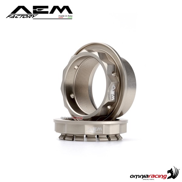 Dadi AEM M55 grigio titanio per Mv Agusta Brutale 910R/RR