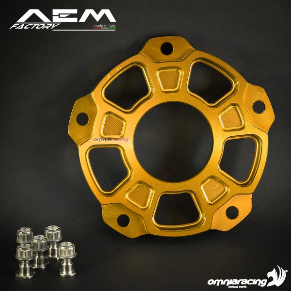 Portacorona AEM oro pepita per Mv Agusta F4 1000S/RR 2010>2019