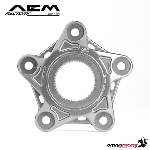 Flangia corona AEM argento iridio per Mv Agusta F3 800 2017>2019