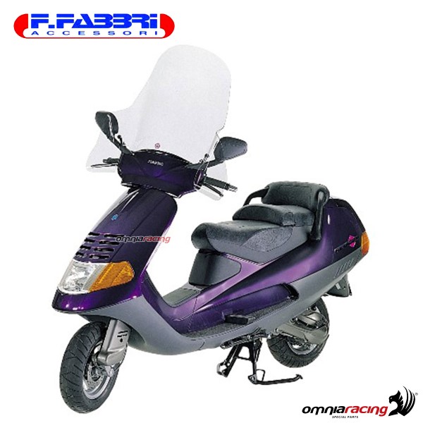 Fabbri Scooter Transparent windshield for Piaggio Hexagon 125 1994>1997