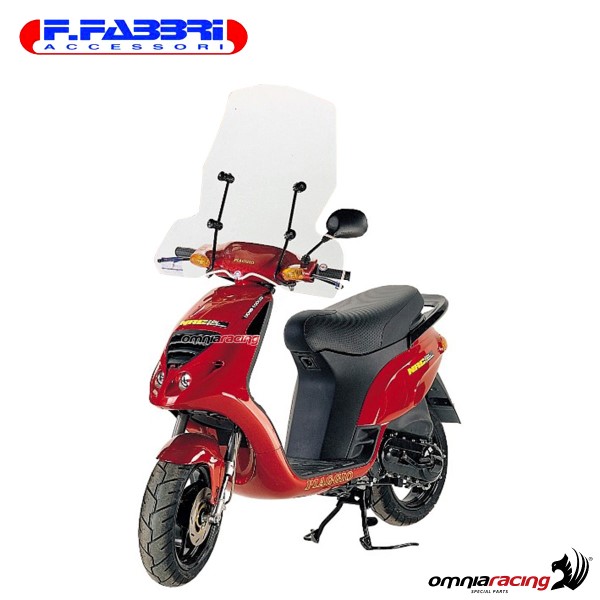 Fabbri Scooter Transparent windshield for Piaggio Typhoon/Storm/NRG MC2/NRG NTT 1994>1996