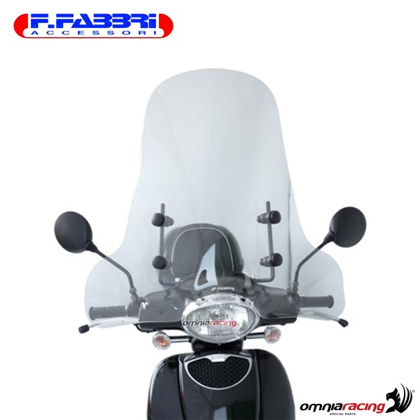 Fabbri Scooter Transparent windshield for Aprilia Scarabeo 50/100 1993>2014