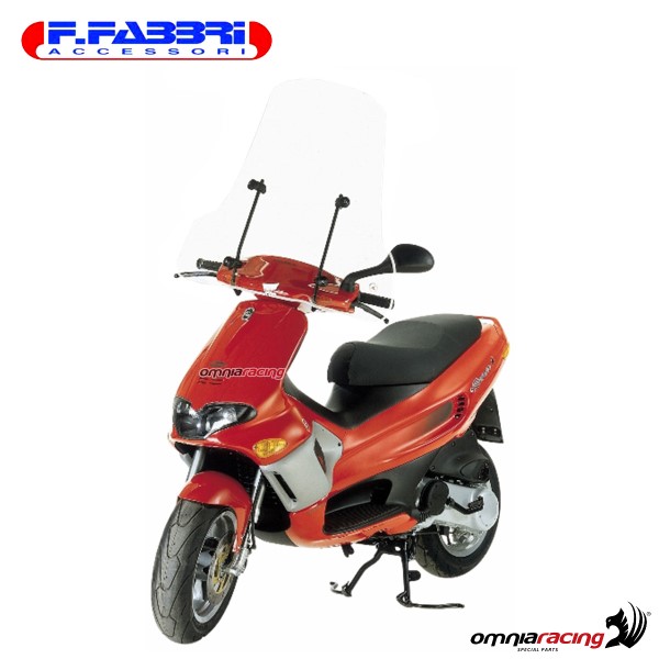 Fabbri Scooter Transparent windshield for Piaggio Runner FX/FXR 125/180 1997>2002