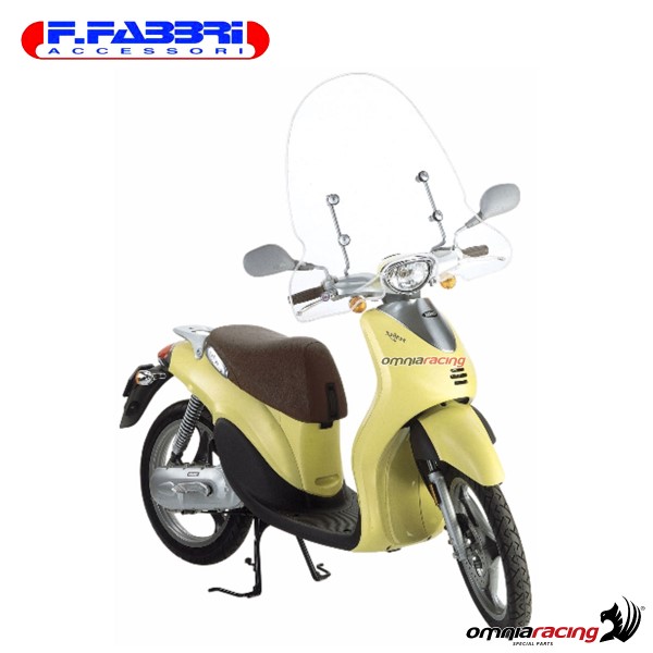 Fabbri Scooter Transparent windshield for MBK Flipper 1998>2006