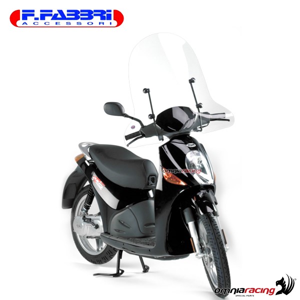 Fabbri Scooter Transparent windshield for Malaguti Ciak 50/100/125/150 1999>2006