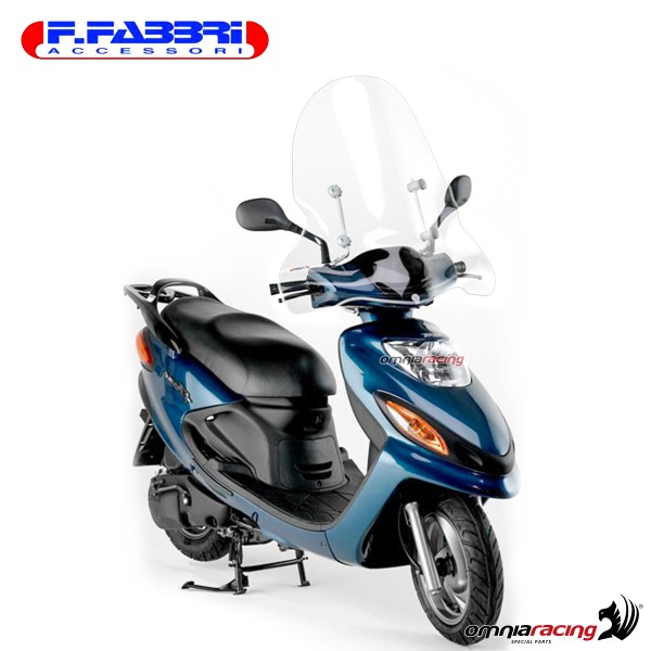 Fabbri Scooter Transparent windshield for MBK Flame 2000>2003