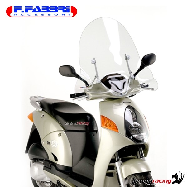 Parabrezza trasparente Fabbri scooter per Honda Chiocciola 125/150 2000>2006
