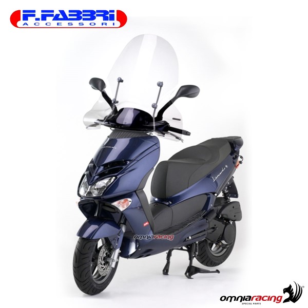 Parabrezza trasparente Fabbri scooter per Aprilia Leonardo 125/150/200/250 1999>2000