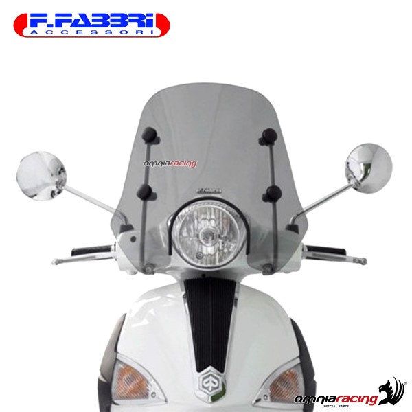 Fabbri Scooter Transparent windshield for Piaggio Liberty Moc/Elle 2005>2016