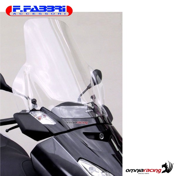 Fabbri Scooter Transparent windshield for Yamaha XMAX 250 2005>2009
