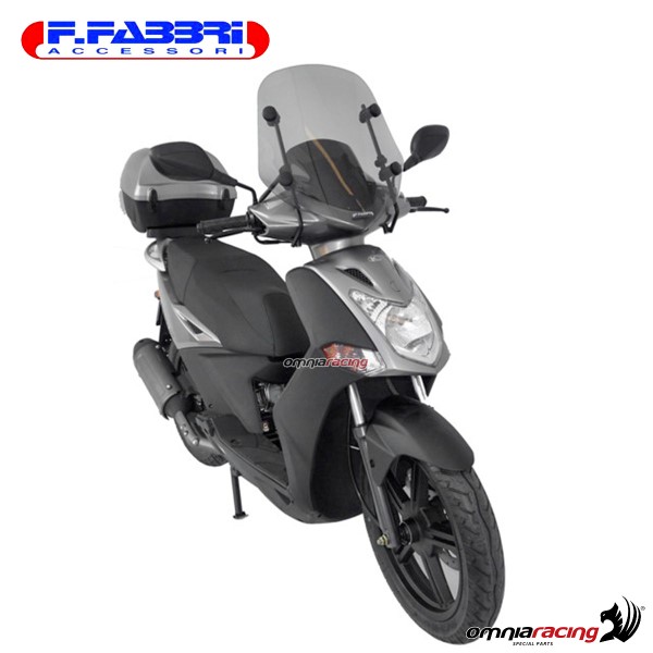 Parabrezza trasparente Fabbri scooter per Kymco Agility 50 125 150