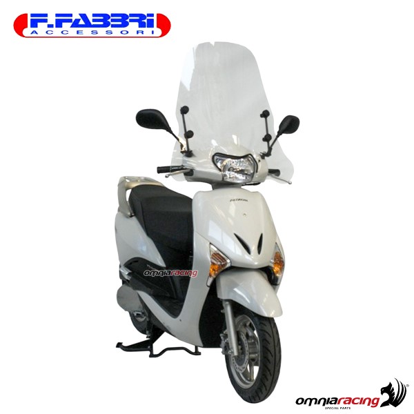 Fabbri Scooter Transparent windshield for Honda Lead 110 2008>2012