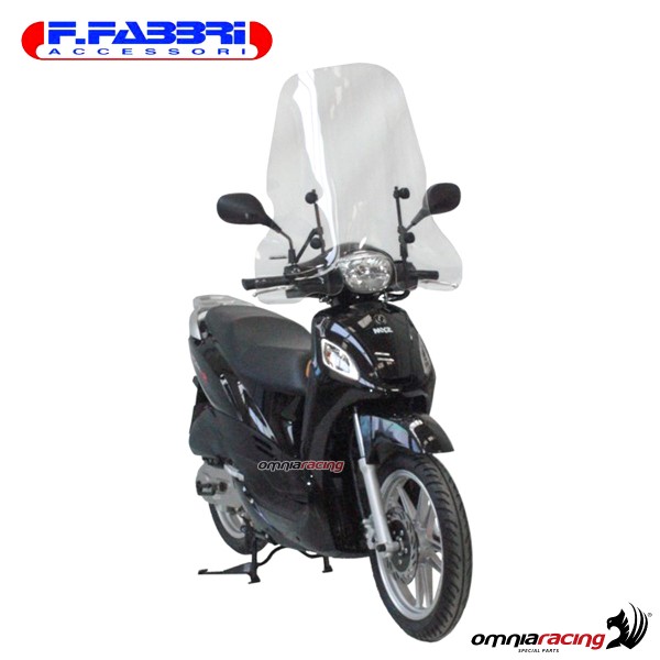 Fabbri Scooter Transparent windshield for SYM Symphony S 50/125/150 2009>2016