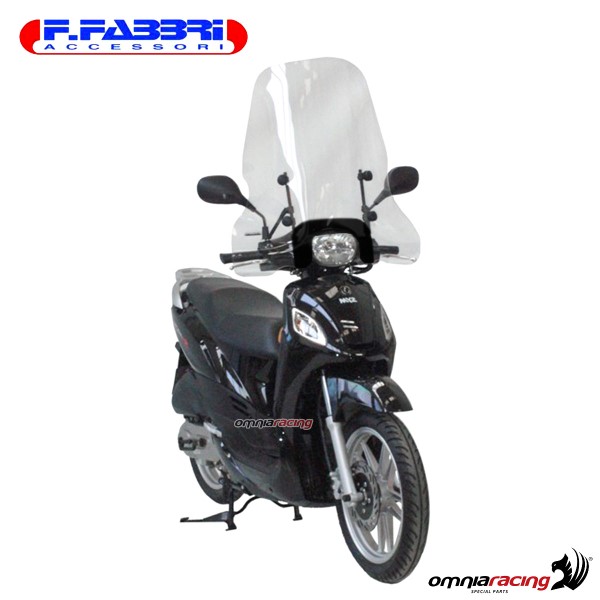 Fabbri Scooter Transparent windshield for SYM Symphony S 50/125/150 2009>2016