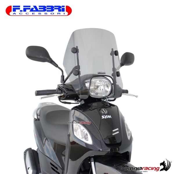Fabbri Scooter Transparent windshield for SYM Symphony S 50/125/150 2009>2016