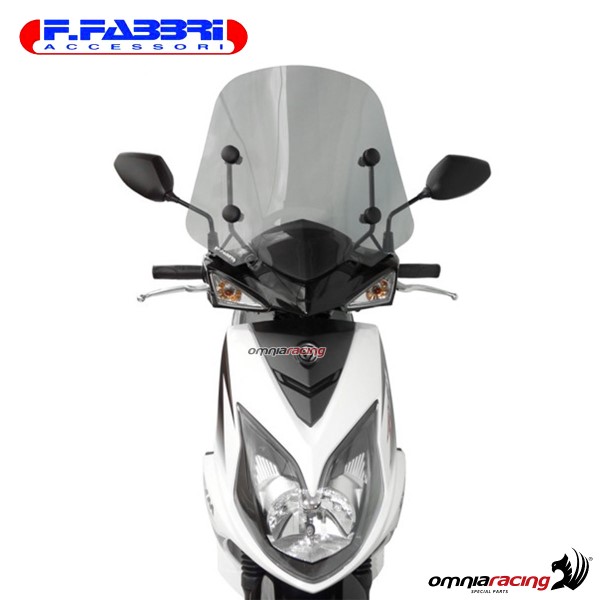Fabbri Scooter Transparent windshield for SYM Symphony SR50/SR125/SR150 2010>2012