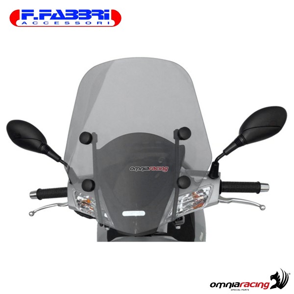 Fabbri Scooter Transparent windshield for Peugeot LXR125/LXR200 2009>2013