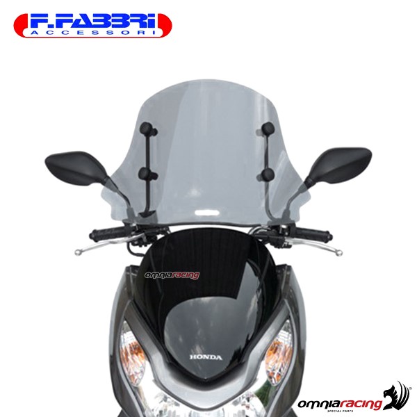 Fabbri Scooter Transparent windshield for Honda PCX125/PCX150 2010>2014
